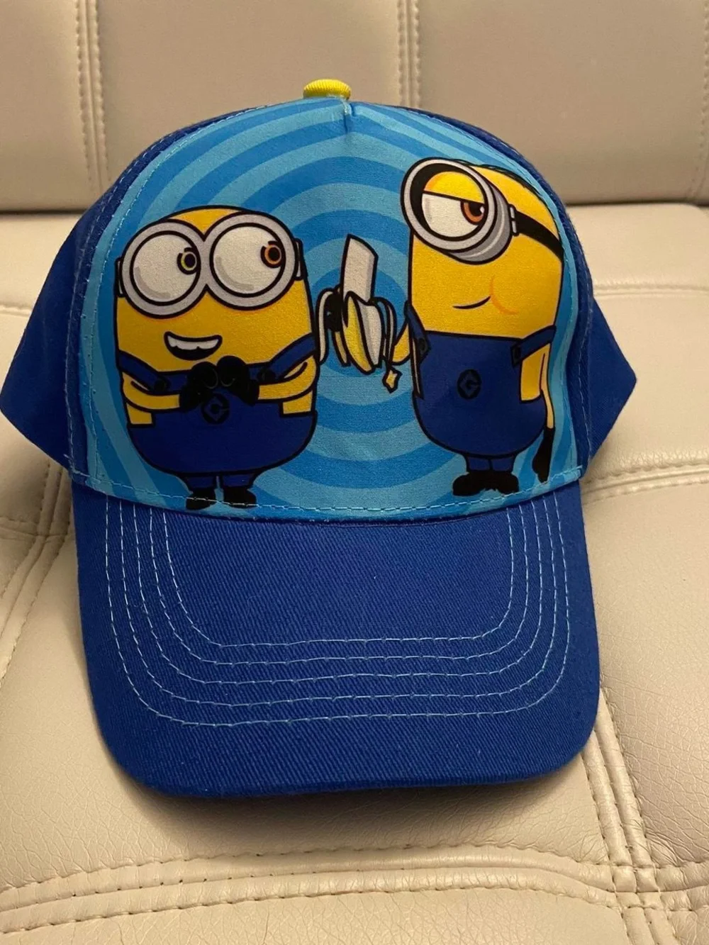 Youth Minions Blue & Yellow Hat